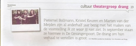 ik zit